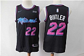 Heat 22 Jimmy Butler Black City Edition Nike Swingman Jersey,baseball caps,new era cap wholesale,wholesale hats